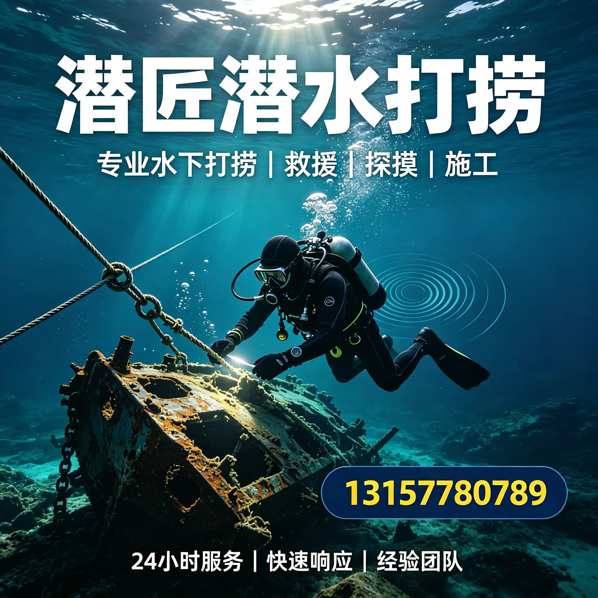 丹寨水下打捞作业服务产品